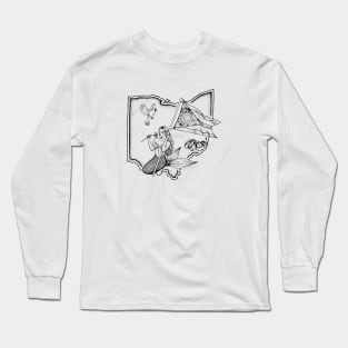 Ohio Mermaid Long Sleeve T-Shirt